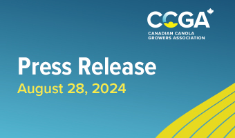 image that says CCGA Press Release, August 28, 2024