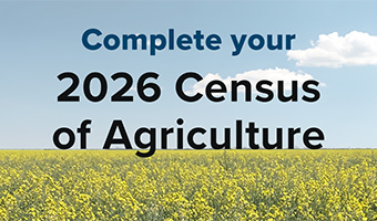 Complete your 2026 Census of Agriculture